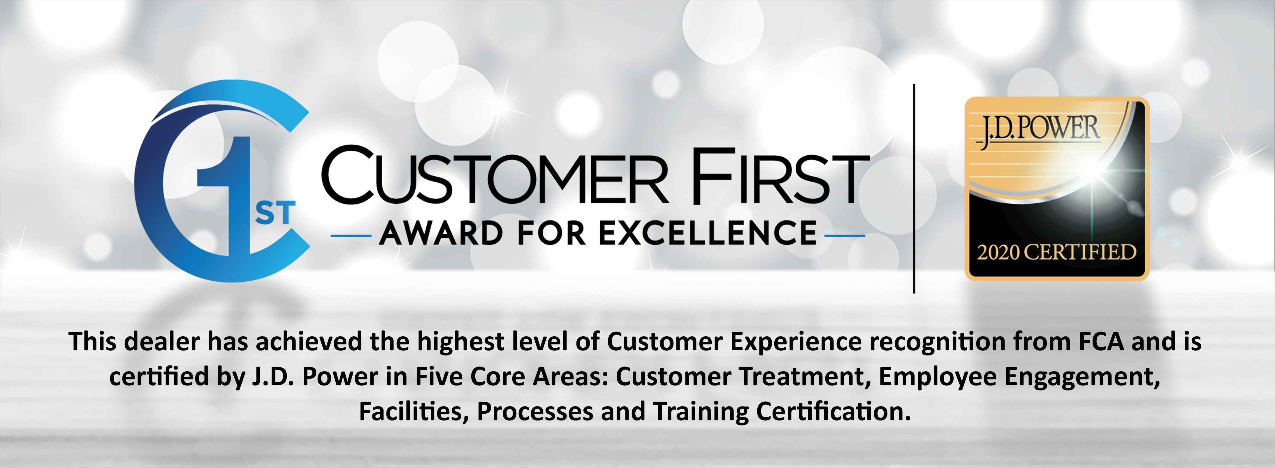 Customer First Award for Excellence for 2019 at Paul Cole Motors Inc. in Fostoria, OH